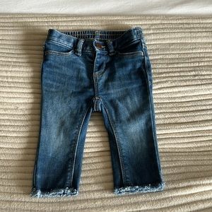 Old navy jeans size 6-12 months